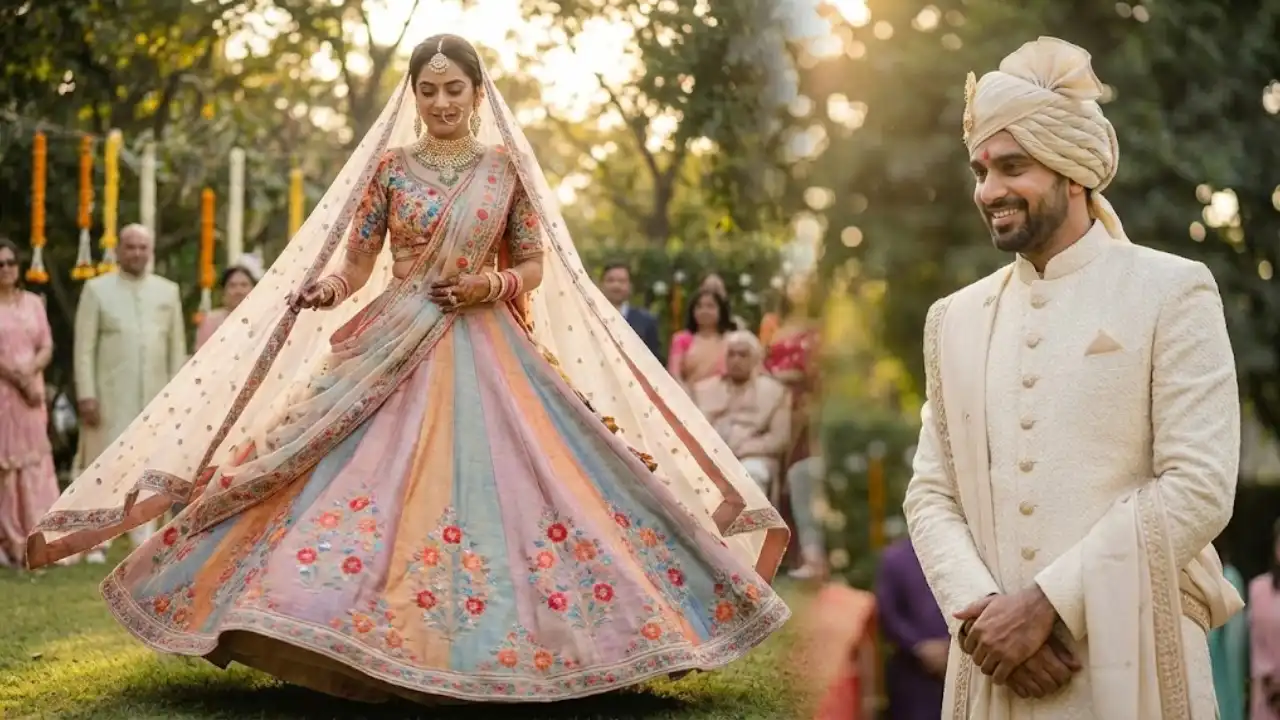 The Twirl or Lehenga Swirl